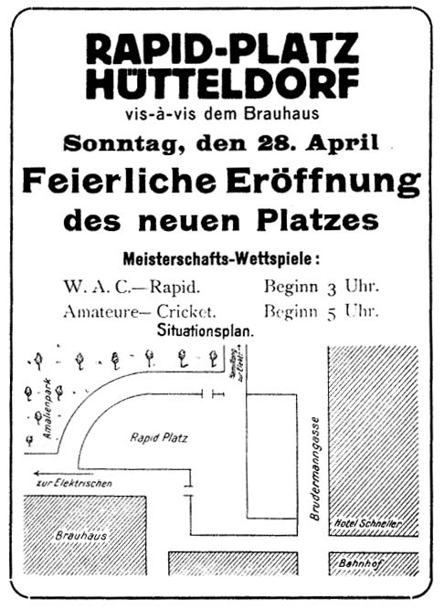 1912_Pfarrwiese_Eröffnung_Anzeige_2